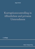 Cover: Korruptionscontrolling in &ouml;ffentlichen und privaten Unternehmen - Edition Rainer Hampp