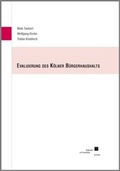 Cover: Evaluierung des K&ouml;lner B&uuml;rgerhaushalts - Kassel University Press