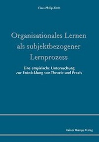 Abbildung von: Organisationales Lernen als subjektbezogener Lernprozess - Edition Rainer Hampp
