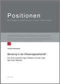 Cover: Beratung in der Wissensgesellschaft - Kassel University Press