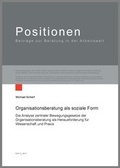 Cover: Organisationsberatung als soziale Form - Kassel University Press