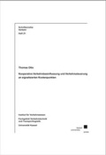 Cover: Kooperative Verkehrsbeeinflussung und Verkehrssteuerung an signalisierten Knotenpunkten - Kassel University Press