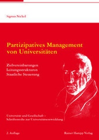 Abbildung von: Partizipatives Management von Universitäten - Edition Rainer Hampp