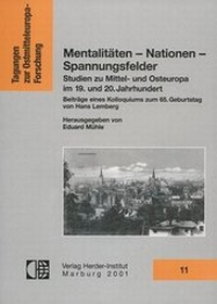 Abbildung von: Mentalitäten - Nationen - Spannungsfelder - Verlag Herder-Institut