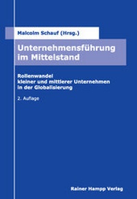 Abbildung von: Unternehmensführung im Mittelstand - Edition Rainer Hampp