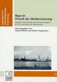 Abbildung von: Riga im Prozeß der Modernisierung - Verlag Herder-Institut