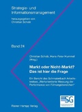 Cover: Markt oder Nicht-Markt: Das ist hier die Frage - Edition Rainer Hampp