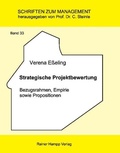 Cover: Strategische Projektbewertung - Edition Rainer Hampp