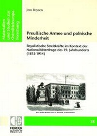 Abbildung von: Preußische Armee und polnische Minderheit - Verlag Herder-Institut