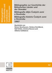 Abbildung von: Bibliographie zur Geschichte der Böhmischen Länder und der Slowakei 1997 - Verlag Herder-Institut