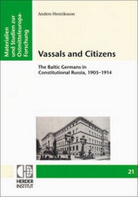 Abbildung von: Vassals and Citizens - Verlag Herder-Institut