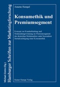 Cover: Konsumethik und Premiumsegment - Edition Rainer Hampp