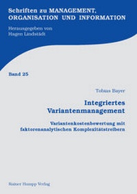 Enlarge image Cover: Integriertes Variantenmanagement - Edition Rainer Hampp