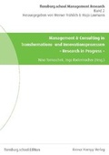 Cover: Management & Consulting in Transformations- und Innovationsprozessen - Edition Rainer Hampp