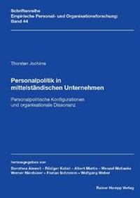 Abbildung von: Personalpolitik in mittelständischen Unternehmen - Edition Rainer Hampp