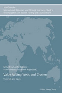 Abbildung von: Value Adding Webs and Clusters - Edition Rainer Hampp