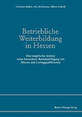 Cover: Betriebliche Weiterbildung in Hessen - Edition Rainer Hampp