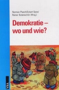 Enlarge image Cover: Demokratie - wo und wie? - VSA