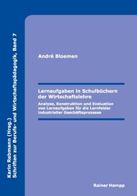 Abbildung von: Lernaufgaben in Schulbüchern der Wirtschaftslehre - Edition Rainer Hampp