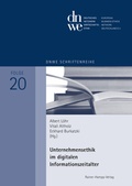Cover: Unternehmensethik im digitalen Informationszeitalter - Edition Rainer Hampp