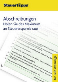 Abbildung von: Abschreibungen - Wolters Kluwer Steuertipps GmbH