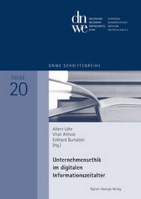 Abbildung von: Unternehmensethik im digitalen Informationszeitalter - Edition Rainer Hampp