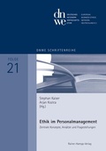 Cover: Ethik im Personalmanagement - Edition Rainer Hampp