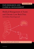 Cover: Medical Management of Acute and Chronic Low Back Pain - Elsevier