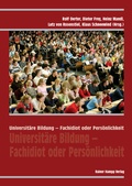 Cover: Universit&auml;re Bildung - Fachidiot oder Pers&ouml;nlichkeit - Edition Rainer Hampp