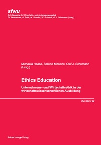 Abbildung von: Ethics Education - Edition Rainer Hampp