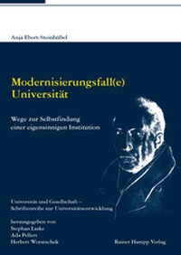 Abbildung von: Modernisierungsfall(e) Universität - Edition Rainer Hampp