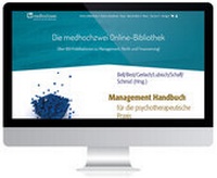 Abbildung von: Management Handbuch für die psychotherapeutische Praxis - Psychotherapeutenverlag