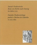 Cover: Daniel Chodowieckis Reise von Berlin nach Danzig im Jahre 1773 - Akademie der K&uuml;nste, Berlin