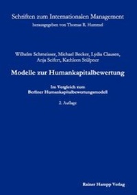 Abbildung von: Modelle zur Humankapitalbewertung - Edition Rainer Hampp