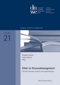 Abbildung von: Ethik im Personalmanagement - Edition Rainer Hampp