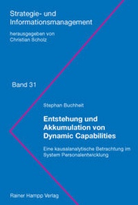 Abbildung von: Entstehung und Akkumulation von Dynamic Capabilities - Edition Rainer Hampp