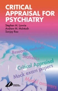 Cover: Critical Appraisal for Psychiatrists - Churchill Livingstone