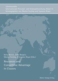 Enlarge image Cover: Resources and Competitive Advantage in Clusters - Edition Rainer Hampp