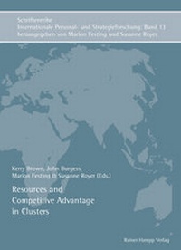 Enlarge image Cover: Resources and Competitive Advantage in Clusters - Edition Rainer Hampp