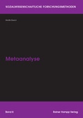 Cover: Metaanalyse - Edition Rainer Hampp