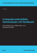 Cover: Computerunterst&uuml;tzte Textanalysen mit TextQuest - Edition Rainer Hampp