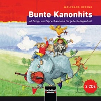 Abbildung von: Bunte Kanonhits. 2 Audio-CDs - Helbling Verlag