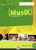 Cover: MusiX 1 (Ausgabe ab 2011) Sch&uuml;lerarbeitsheft 1A - Helbling Verlag