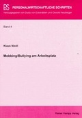 Cover: Mobbing /Bullying am Arbeitsplatz - Edition Rainer Hampp