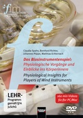 Cover: Das Blasinstrumentenspiel: Physiologische Vorg&auml;nge und Einblicke ins K&ouml;rperinnere. DVD - Helbling Verlag