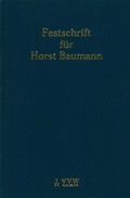 Cover: Festschrift f&uuml;r Horst Baumann - VVW Verlag Versicherungswirtschaft