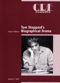 Cover: Tom Stoppard's Biographical Drama - WVT Wissenschaftlicher Verlag Trier