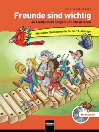 Abbildung von: Freunde sind wichtig. Paket (Buch + Playback-CD) - Helbling Verlag