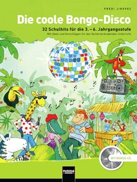 Abbildung von: Die coole Bongo-Disco. Paket (Buch und Doppel-CD) - Helbling Verlag