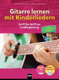 Abbildung von: Gitarre lernen mit Kinderliedern - Helbling Verlag